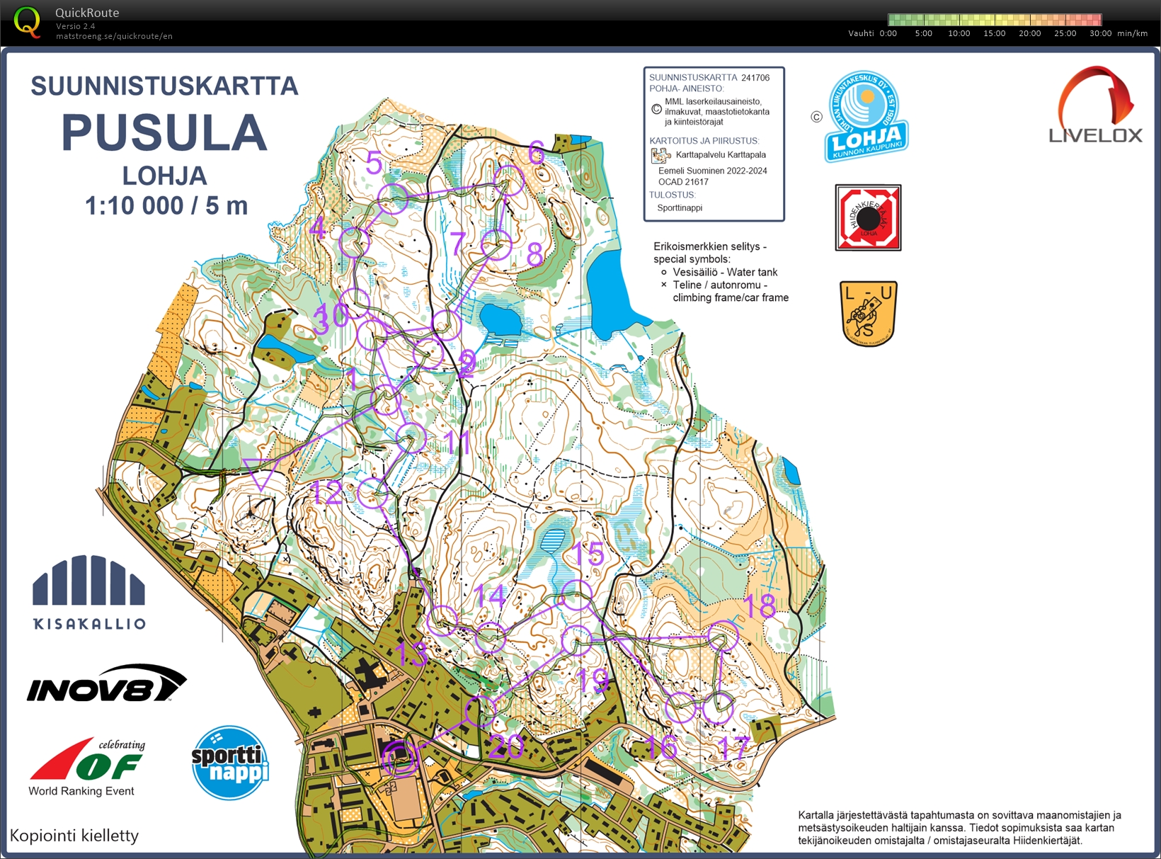 Kisakallio-rastit keskimatka (2024-05-25)