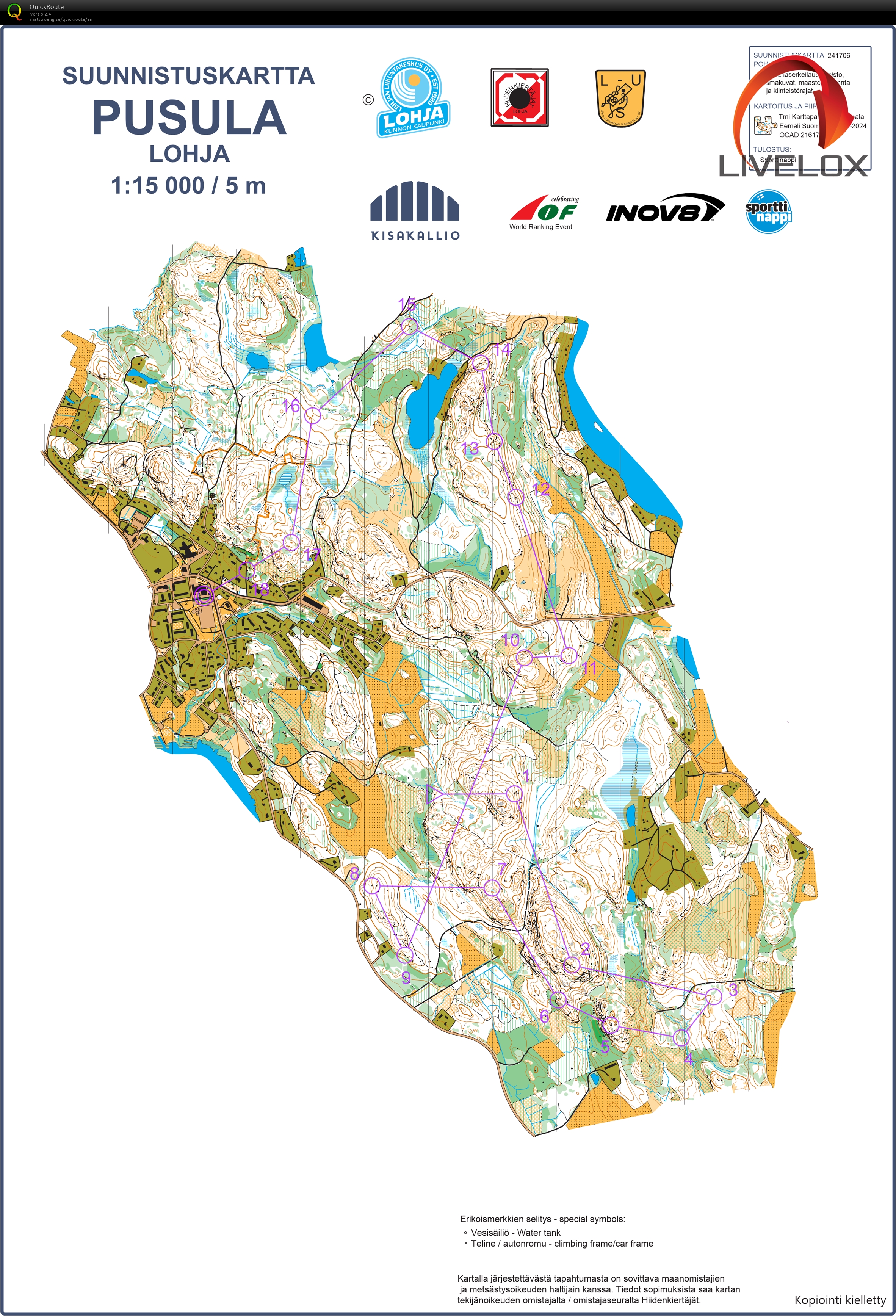 Kisakallio-rastit pitkämatka (2024-05-26)