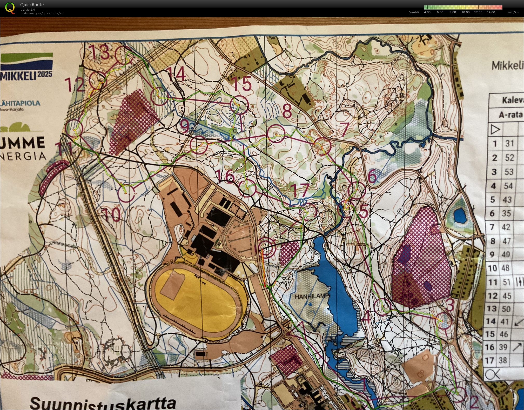 Kalevankangas A-rata (02/06/2025)