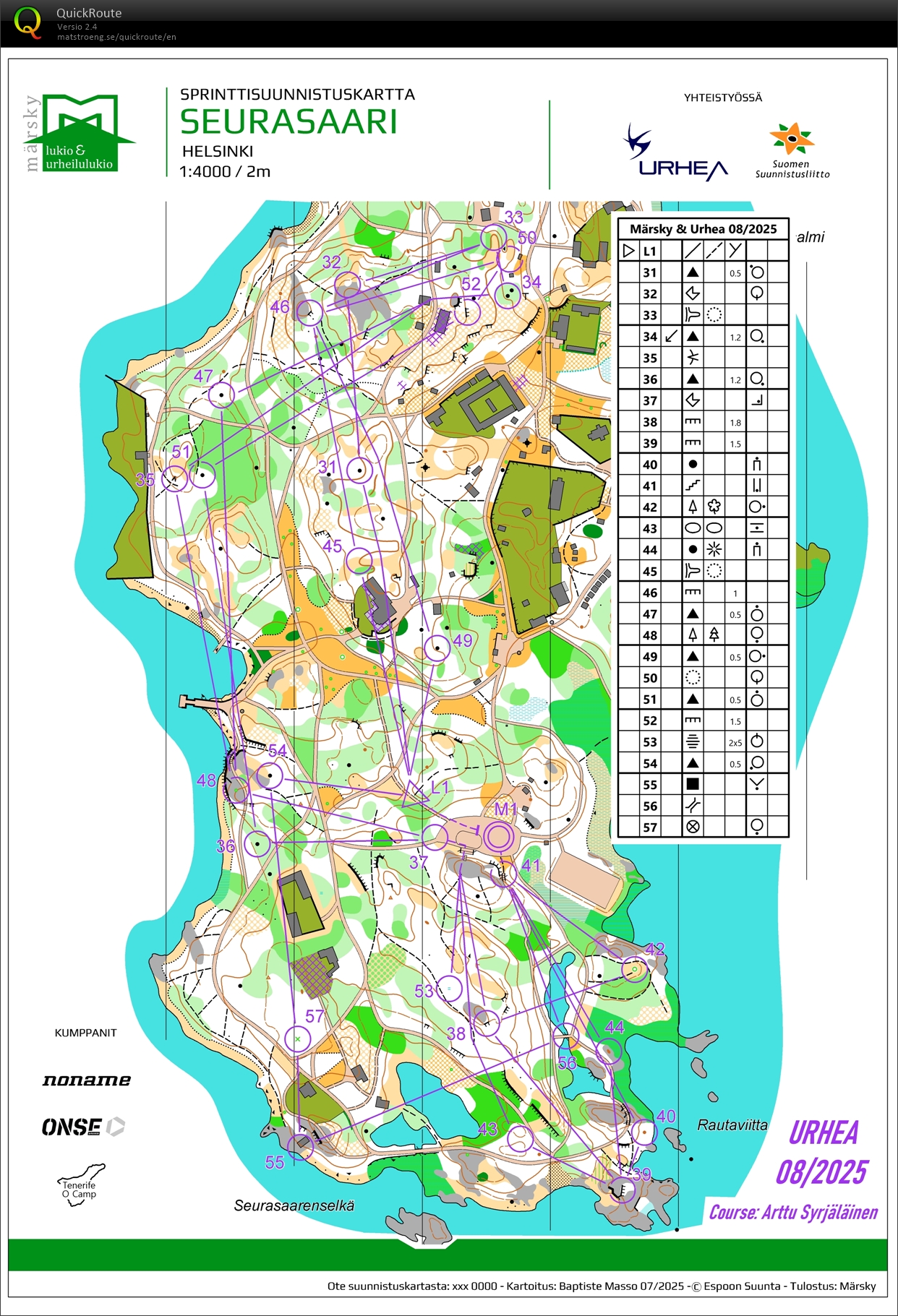 Seurasaari (26/08/2025)