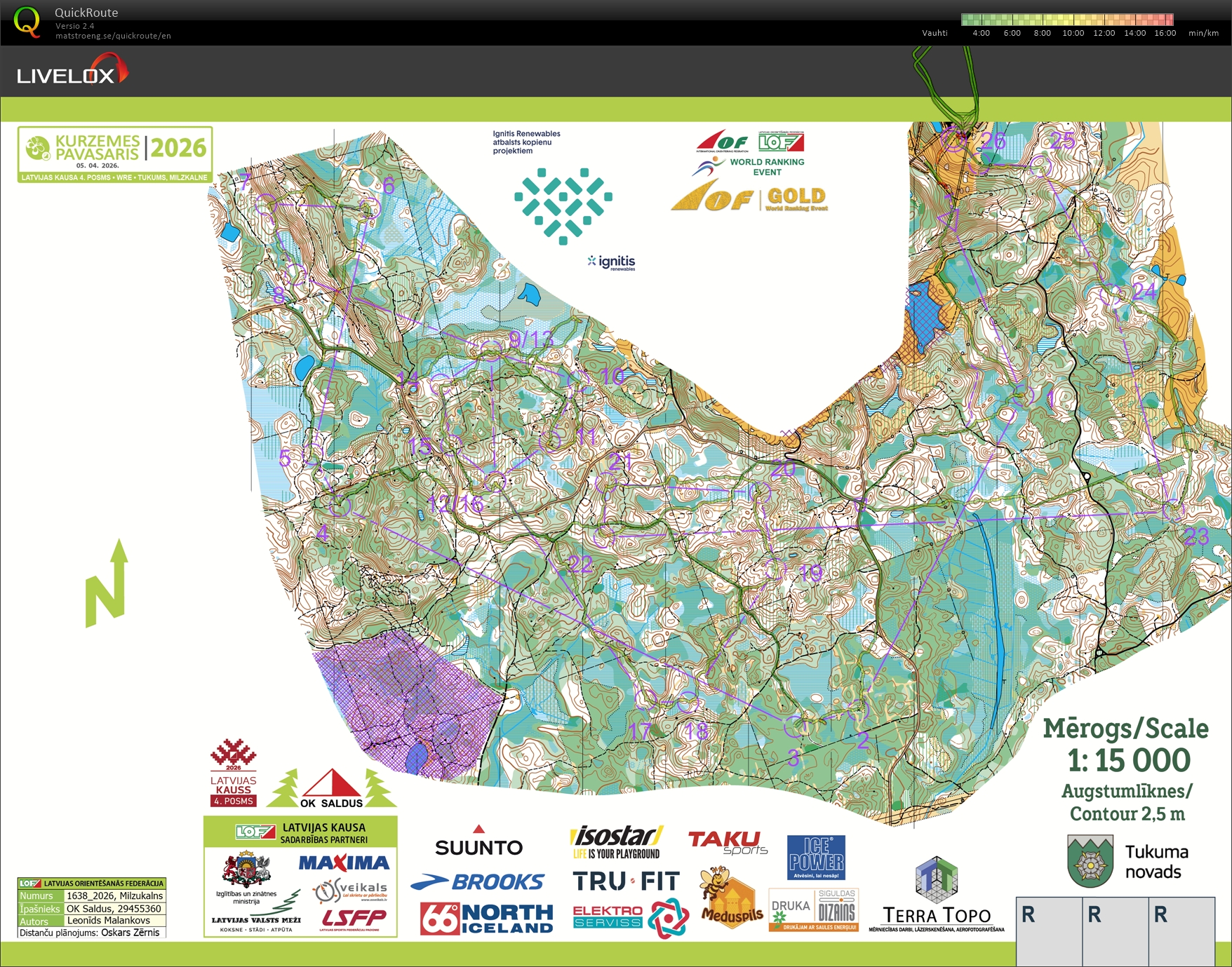 Kurzemes Pavasaris long (05/04/2026)