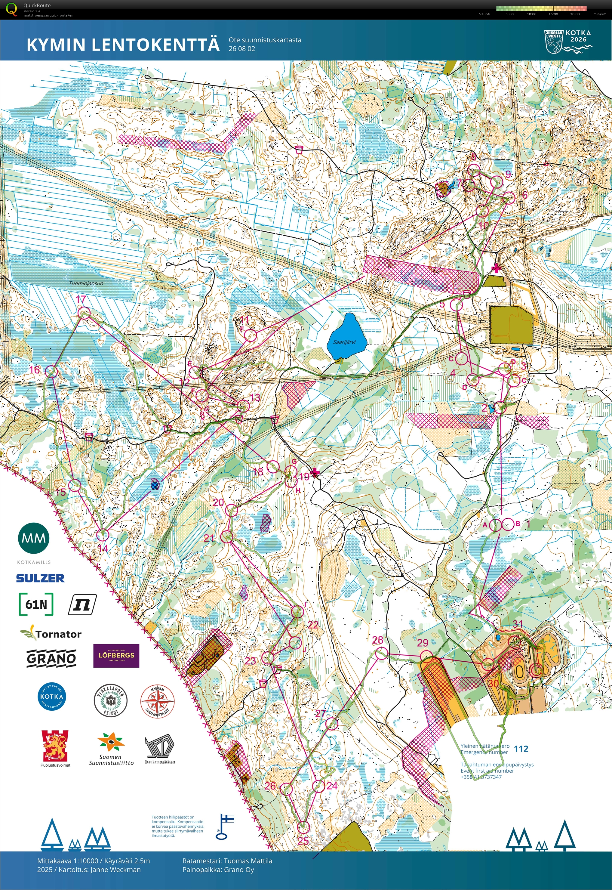 Kotka Jukola 7osuus (14/06/2026)